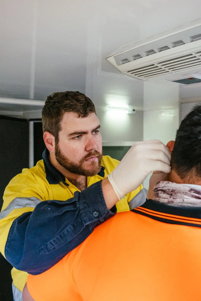 Hayden Health and Safety on-site occupational testing
