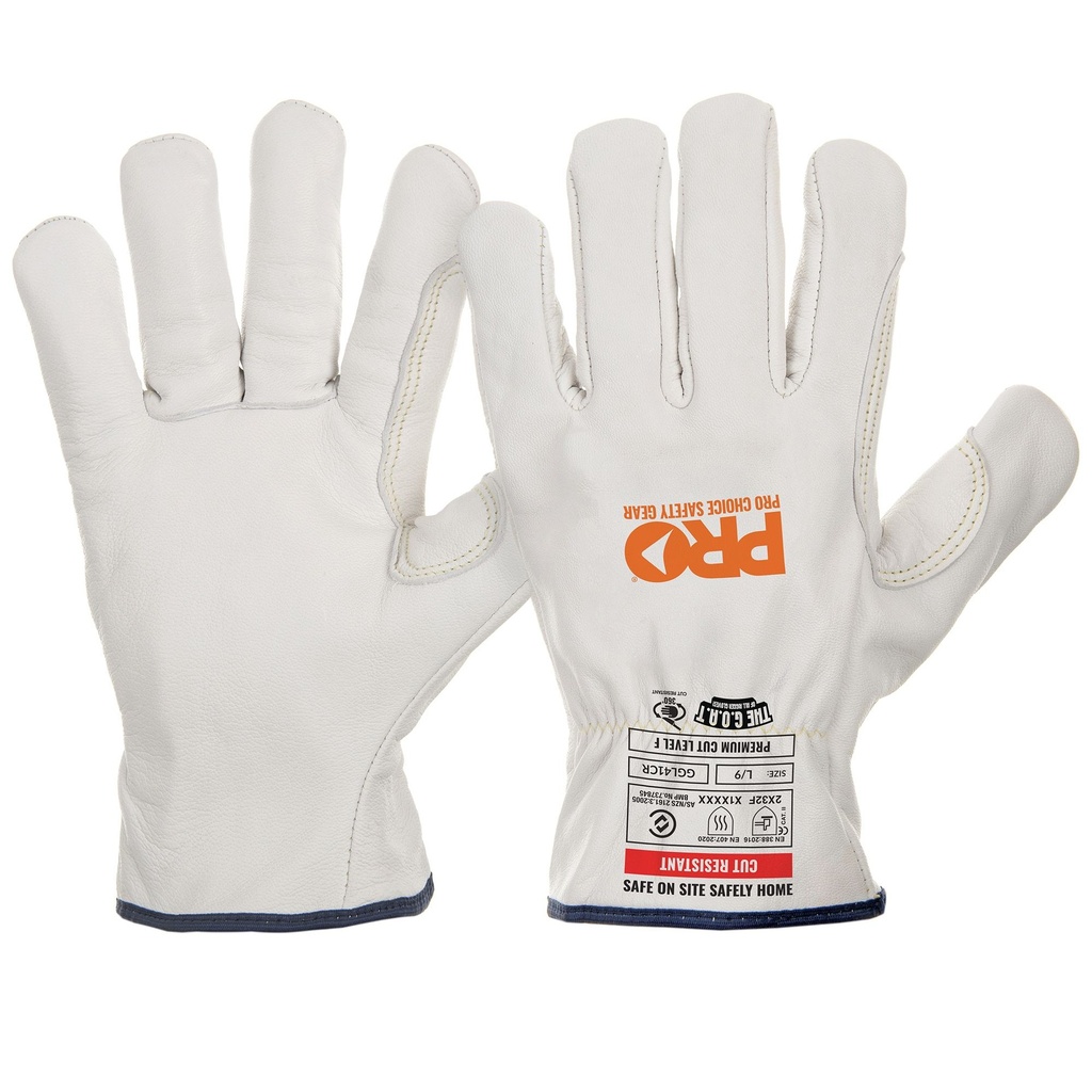 [GGL41CR_S] Riggamate Cut Resistant Goat Grain Premium Glove (S)
