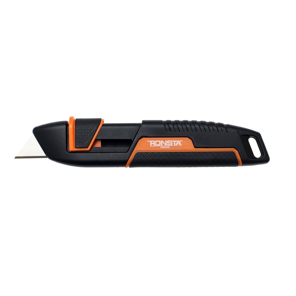 [KS008NI] Ronsta Auto-Retractable Safety Knife Heavy Duty Metal Body