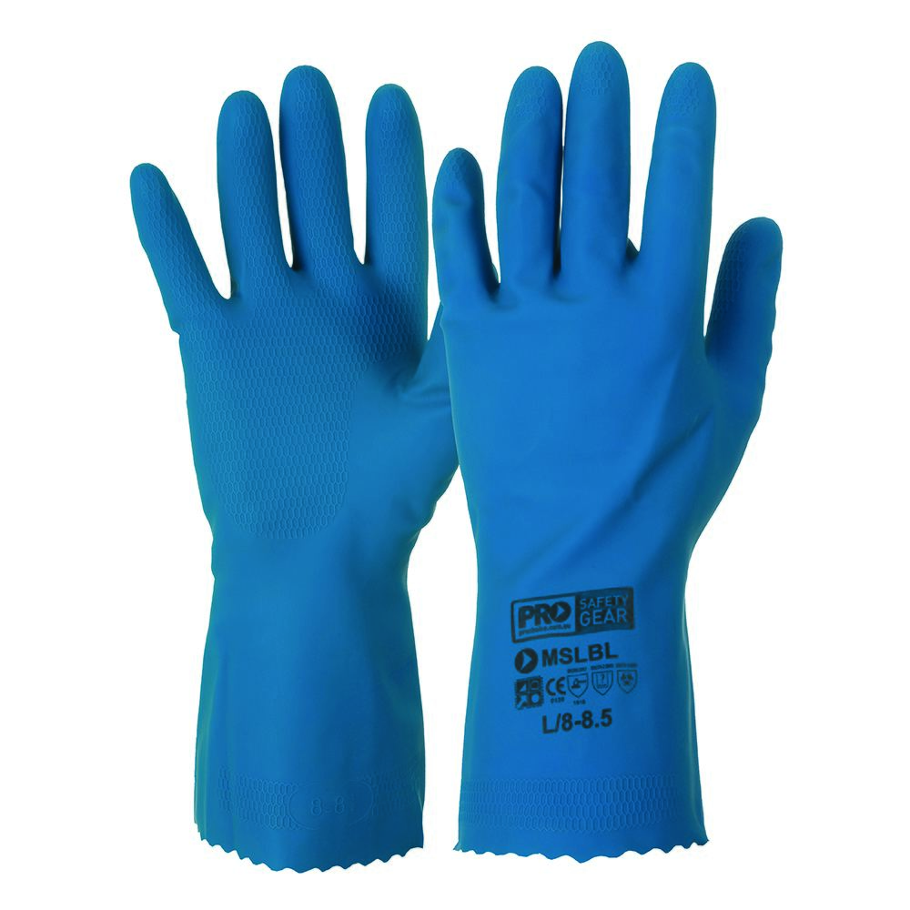 [MSL_BS] Silverlined Gloves (Blue, S)