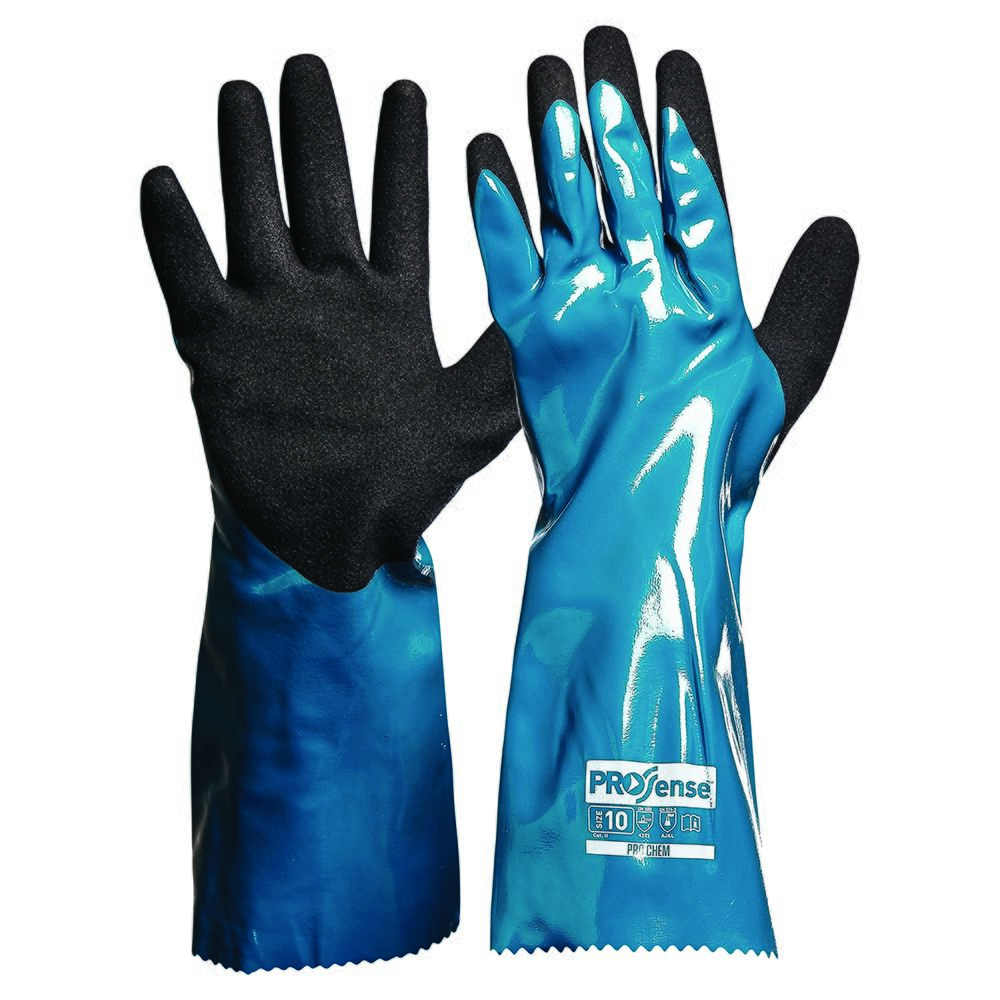 [NPUPC_10] Prochem 35Cm Green/Black Nitrile PU (10)