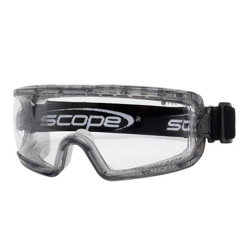 [300C] Atomic Crystal Grey Frame AF/AS Clear Lens