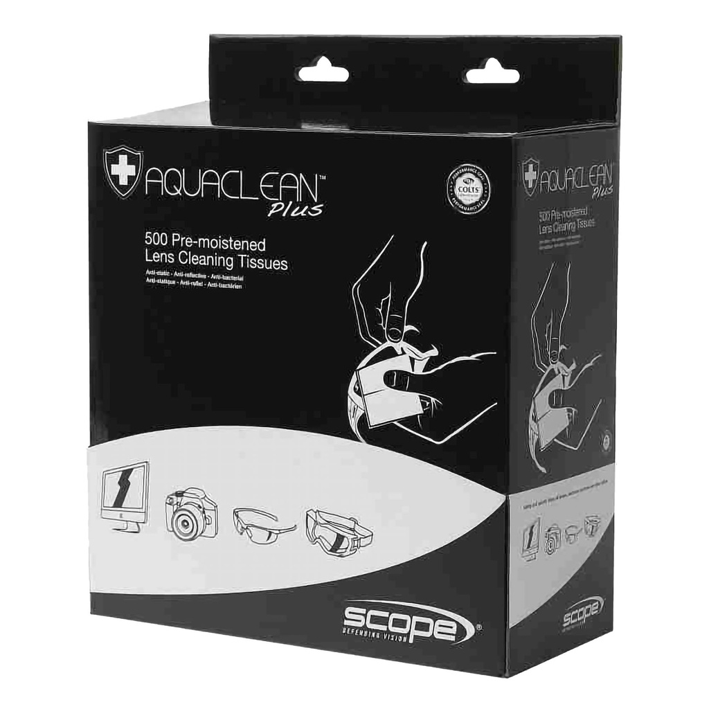 [AC500] Aqua Clean Plus Dispenser Box - 500 Pre-Moistened Wipes