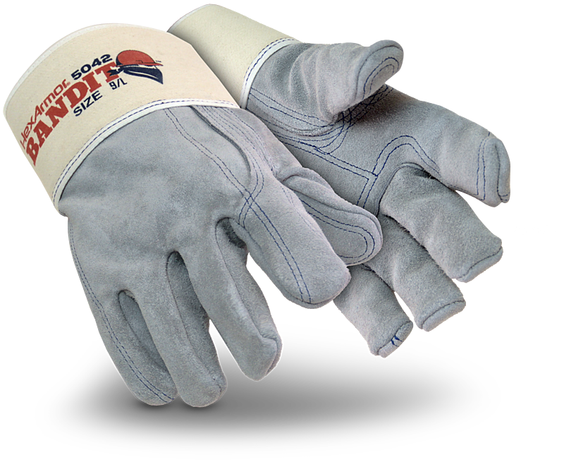 uvex HexArmor 5042 Bandit Heavy Duty Leather glove size