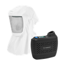 TRIDENT® HEXHALE® PAPR Complete System with Dust-Proof Hood