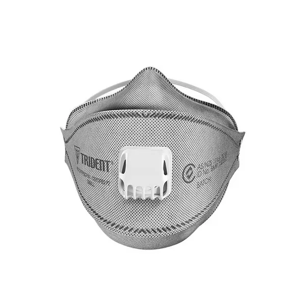 TRIDENT® Flat Fold P2 30% Carbon Valved Respirator
