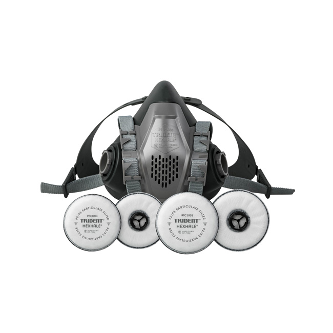 TRIDENT® HEXHALE® Asbestos and Silica Dry Work Respirator Kit