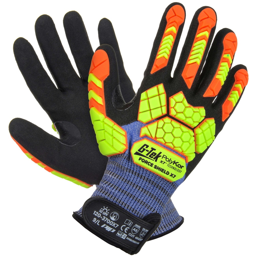 [120-3700X7_10] G-Tek Forceshield Polykor X7 Glove (10)