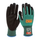 Arax Green Nitrile Sand Dip Palm