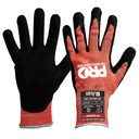 Arax Platinum PU/Nitrile Foam Dip On Red 13G Liner