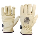Riggamate Lined Glove - Pig Grain Leather Large