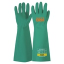 45Cm Green Nitrile Gauntlet Gloves
